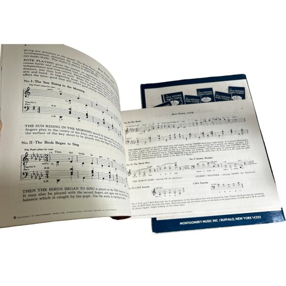 Vintage Bundle of 2 Leila Fletcher Piano Course Sheet Music Books 1 & 4 Paperbac - Picture 6 of 12